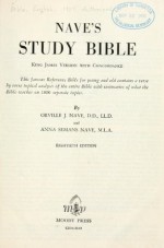 Nave's study Bible : King James version with concordance - Orville J. Nave, Fred 'King James' Williams