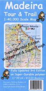 Madeira Super Durable Tour & Trail Map (Tour & Trail Maps) - Ros Brawn