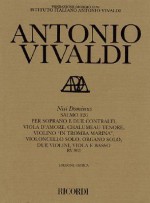 Nisi Dominus Rv803: Critical Edition Score - Antonio Lucio Vivaldi, Michael Talbot, Hal Leonard Publishing Corporation