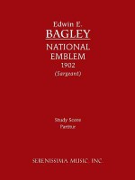 National Emblem: Study Score - Edwin E Bagley, Richard W Sargeant