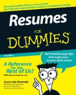 Resumes For Dummies - Joyce Lain Kennedy