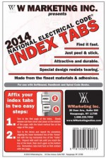 2014 NEC - National Electrical Code Tabs (For PB, Spiral & Hndbk) - Wmarketing