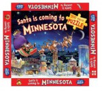 Santa Is Coming to Minnesota jigsaw puzzle: 300 piece jigsaw puzzle - Robert Dunn