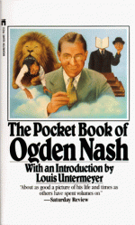 The Pocket Book of Ogden Nash - Ogden Nash, Louis Untermeyer