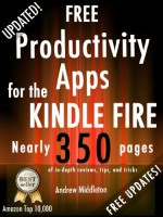 Free Productivity Apps for the Kindle Fire (Free Kindle Fire Apps That Don't Suck) - The App Bible