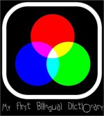 My First Bilingual Dictionary Picture Book (Spanish, English, Colors, Animals, Foods) - Patrick Allen