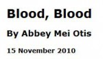 Blood, Blood - Abbey Mei Otis