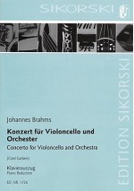 Concerto for Violoncello and Orchestra: Cello and Piano Reduction - Johannes Brahms, Cord Garben