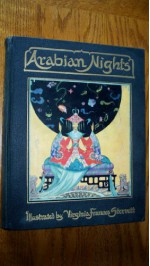 Arabian Nigthts Illustrated by Virginia Frances Sterrett - Hildegarde Hawthorne, Virginia Frances Sterrett