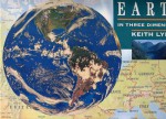 The Earth in Three Dimensions: A World Atlas and Pop-Up Globe - Keith Lye, Malcolm Porter