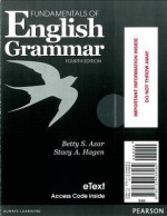 Fundamentals of English Grammar Etext with Audio; Without Answer Key (Access Card) - Betty S Azar, Stacy A Hagen