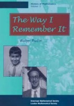 The Way I Remember It - Walter Rudin