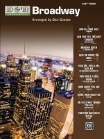 10 for 10 Sheet Music Broadway: Easy Piano Solos - Dan Coates