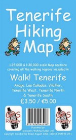 Tenerife Hiking Map - Ros Brawn