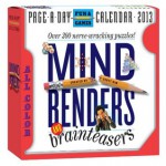 Mind Benders and Brainteasers 2013 Page-A-Day Calendar - Scott Kim