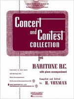 Concert and Contest Collection for Baritone B.C. - Book/CD Pack - H. Voxman