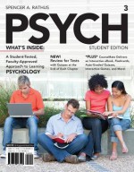 PSYCH (with CourseMate Printed Access Card) (Engaging 4ltr Press Titles in Psychology) - Spencer A. Rathus