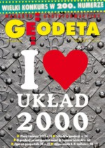 Geodeta. Magazyn geoinformacyjny, nr 1 (200)/2012 - Redakcja Magazynu Geodeta, Anna Trembecka, Jerzy Gajdek, Piotr Banasik, Kazimierz Bujakowski, Maria Kolińska, Dorota Michalik, Jolanta Nowak, Maria Rokoszewska, Aleksander Danielski, Jarosław Bydłosz, Łukasz Mirus, Henryk Bartoszewicz