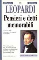 Pensieri - Giacomo Leopardi, Cesare Galimberti