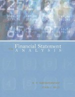 Financial Statement Analysis - K.R. Subramanyam, John J. Wild