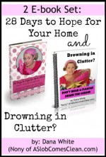 2 E-Book Set - 28 Days to Hope for Your Home and Drowning in Clutter? (E-Books from the author of A Slob Comes Clean) - Dana White