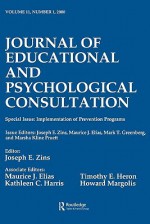 Implementation of Prevention Programs: A Special Issue of the Journal of Educational and Psychological Consultation - Joseph E. Zins, Maurice J. Elias, Mark T. Greenberg, Marsha Kline Pruett