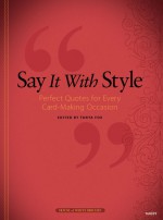 Say It With Style - Tanya Fox, Sue Reeves