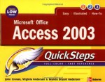 Microsoft Office Access 2003 QuickSteps - John Cronan, Virginia Anderson