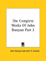 The Complete Works of John Bunyan Part 2 - John Bunyan, John P. Gulliver