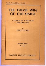 The Dumb Wife of Cheapside - Ashley Dukes