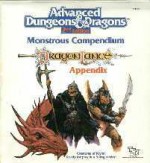 Monstrous Compendium: Dragonlance Appendix (Advanced Dungeons and Dragons) - Rick Swan