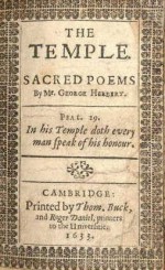 The Temple - George Herbert