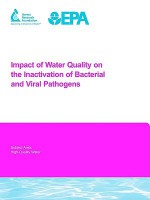 Impact of Water Quality on the Inactivation of Bacterial and Viral Pathogens - C. Mysore, M. Pr