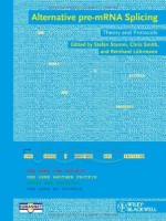 Alternative pre-mRNA Splicing - Stefan Stamm, Chris Smith, Reinhard Lührmann