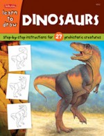 Dinosaurs: Step-by-step instructions for 27 prehistoric creatures - Walter Foster Publishing, Jeff Shelly