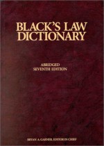 Blacks Law Dictionary, Abridged - West Publishing Group