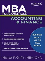 MBA Fundamentals Accounting and Finance - Michael P. Griffin