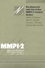 Development and Use of the MMPI-2 Content Scales - James N. Butcher, John R. Graham, Carolyn L. Williams, Yossef S. Ben-Porath