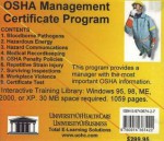 Osha Management Certificate Program - Daniel Farb