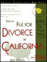 How to File for Divorce in California: With Forms - David Jon Lee, Edward A. Haman