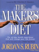 The Maker's Diet - Jordan S. Rubin