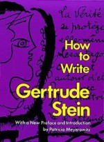 How to Write - Gertrude Stein