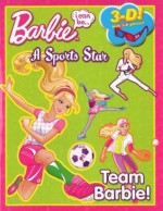 Barbie a Sports Star 3D Picture Story - Mattel