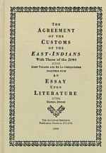 The Agreement of the Customs of the East Indians with Those of the Jews - Daniel Defoe, John Toland