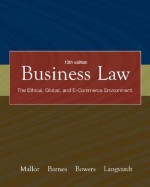 Business Law with Olc Card and You Be the Judge DVD (Vol 1 &2) - A. James Barnes, L. Thomas Bowers