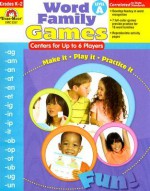 Word Family Games, Level A: grades k-2; Centers for Up to 6 Players - Jo Ellen Moore, Evan-Moor Educational Publishers