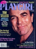 Playgirl Magazine, issue dated January 1998. Tom Selleck. The Perfect Passion Kit. - Lambert