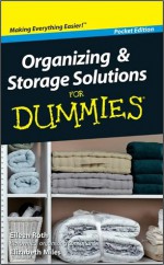 Organizing and Storage Solutions for Dummies, Pocket Edition - Eileen Roth, Elizabeth Miles