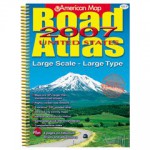 American Map United States Road Atlas 2007: Large Scale Large Type (American Map Road Atlas) - American Map Corp.