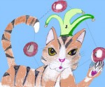 Jewelz the Juggling Cat - Mary Aris